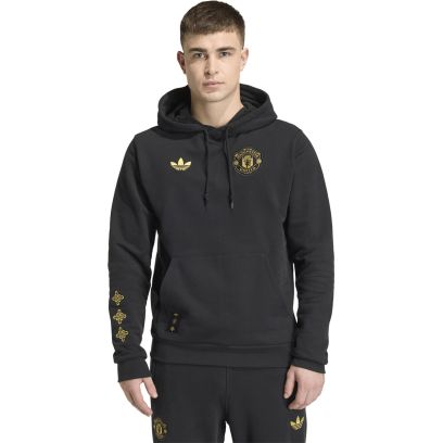 Sweat-shirt adidas Manchester United Noir