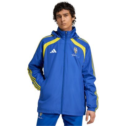 Veste imperméable adidas Juventus Bleu Royal