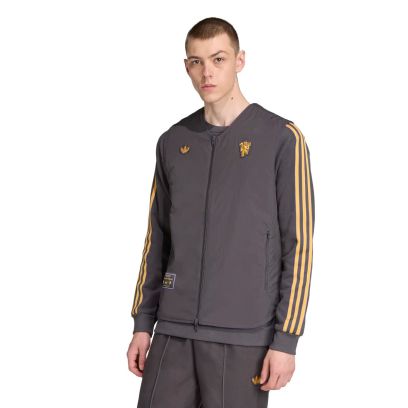 Veste doublée adidas Manchester United Noir pour homme