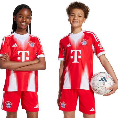 Maillot adidas Fc Bayern Rouge pour enfant