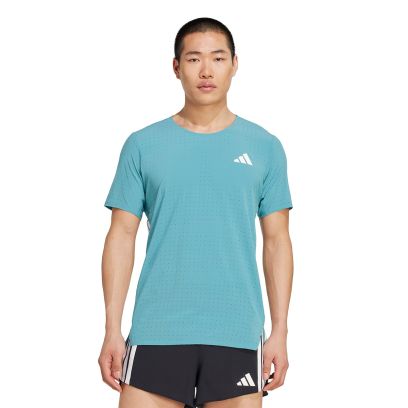 T-shirt adidas Adizero Bleu Ciel pour homme