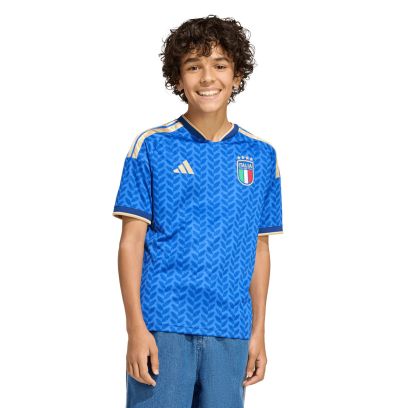 Maillot adidas Italy (Figc) Bleu pour enfant