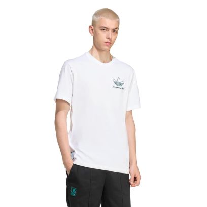 T-shirt adidas Liverpool Fc Blanc pour homme