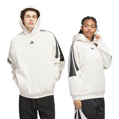 Sweat-shirt adidas Adi Basketball Blanc pour homme