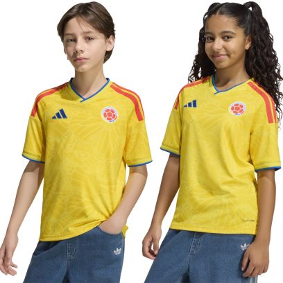 Maillot adidas Colombia (Fcf) Jaune pour enfant
