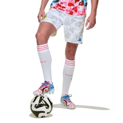 Short adidas Bape_Fw25 Blanc pour homme