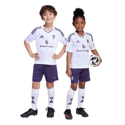 Ensemble de football adidas Manchester United Blanc pour enfant