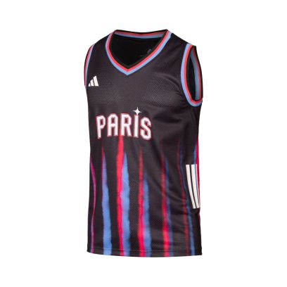Maillot de basket adidas Real Madrid Noir pour enfant
