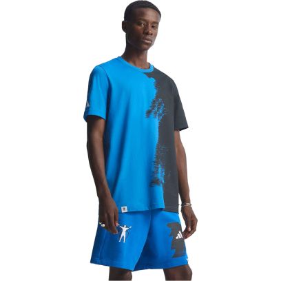 T-shirt adidas Player Edition Bleu pour homme