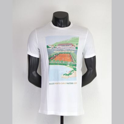 T-shirt Rolex Monte-Carlo Masters Blanc pour enfant