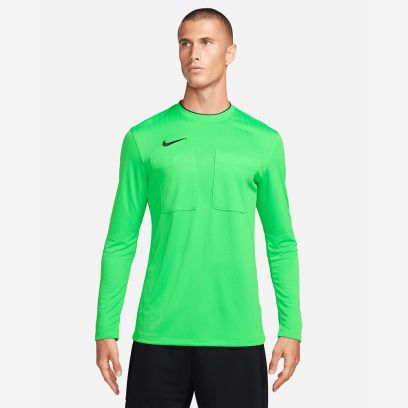 Maillot d'arbitre manches longues Nike Arbitre FFF II Vert pour homme