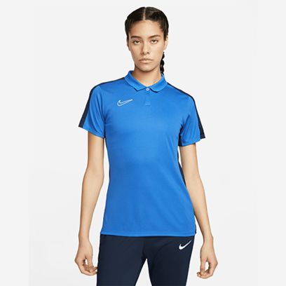 Polohemd Nike Academy 23 Königsblau für damen