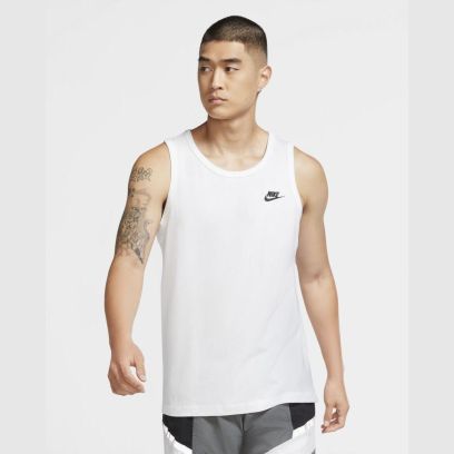Débardeur Nike Sportswear Blanc pour Homme BQ1260-100