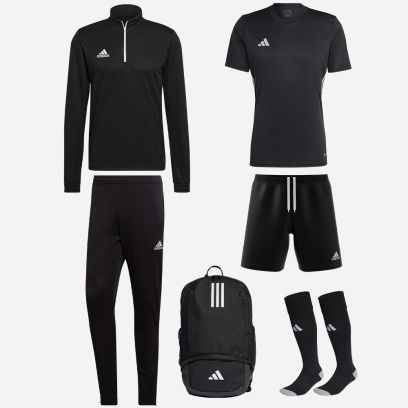 Ensemble adidas Entrada 22 pour Homme. Survêtement + Maillot + Short + Chaussettes + Sac à dos (6 pièces)