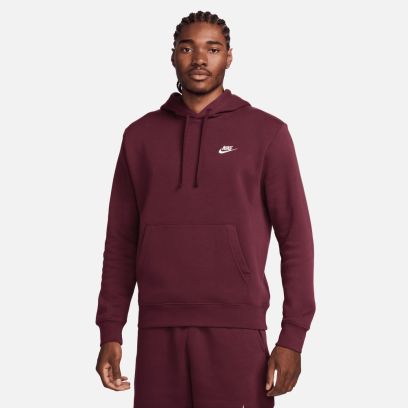 Sweat à capuche Nike Sportswear Club Fleece Marron pour homme bv2654-681