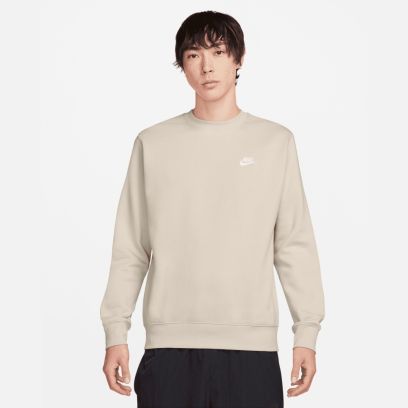 sweat nike sportswear club fleece marron homme bv2662 104