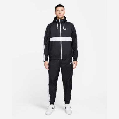 Ensemble de survêtement Nike Sportswear Noir & Blanc pour homme