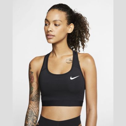 Reggiseno Nike Swoosh Nero per donna