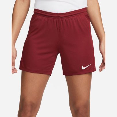 short de football nike park 3 bordeaux pour femme bv6860 677