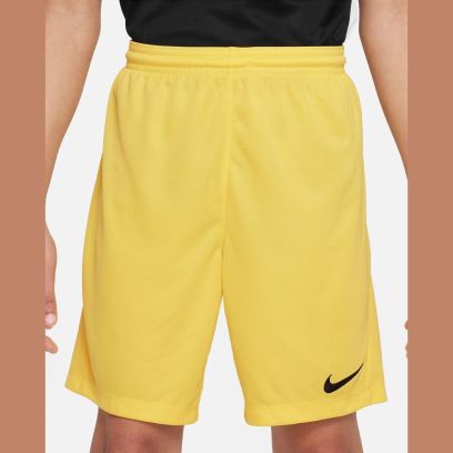 short de football nike park iii jaune pour enfant bv6865 719