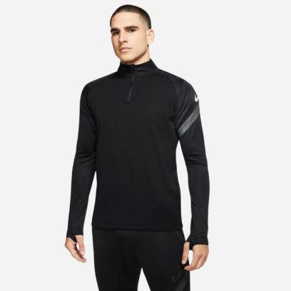 haut entrainement 1 4 zip nike academy pro noir homme bv6916