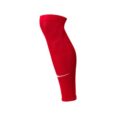 Meias Nike Leg Sleeves Vermelho para unisexo