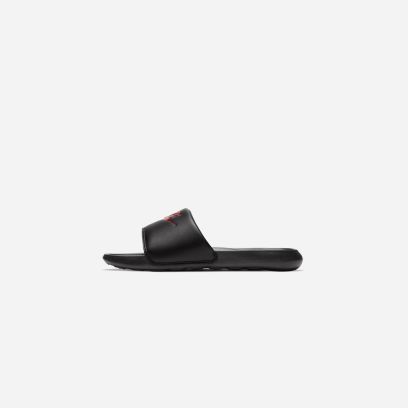 Chanclas Nike Victori One Negro y Rojo para unisex