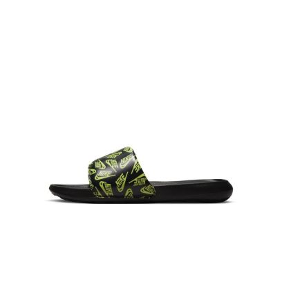 Claquettes Nike Victori One Noires à motif imprimé pour Homme CN9678-010