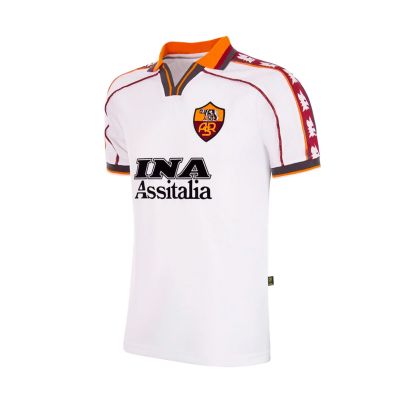 T-shirt COPA As Roma Blanc