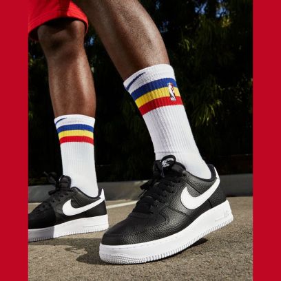 chaussures nike air force 1 noir pour homme ct2302 002
