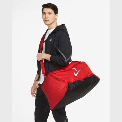 sac de sport nike academy team rouge duffel large cu8089 657