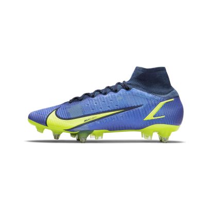 Chaussures de football Nike Mercurial Superfly 8 Elite SG-Pro AC Bleues CV0960-574