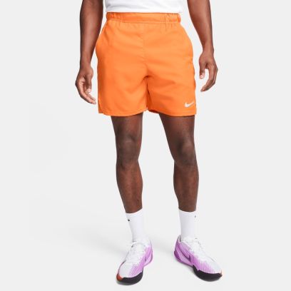Short de tennis Nike NikeCourt Orange pour homme CV3048-885