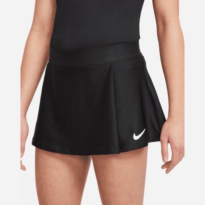 jupe tennis nikecourt dri fit victory noir enfant cv7575 010