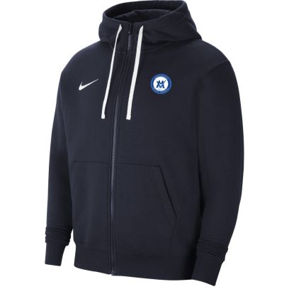 Hooded sweatshirt met rits Nike US Millery Vourles Donkerblauw voor heren