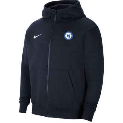 Sweat zippé à capuche Nike US Millery Vourles Bleu Marine pour enfant