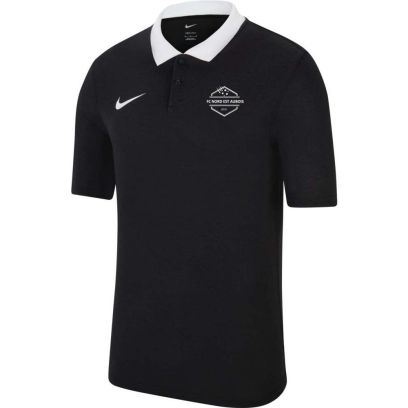 Polohemd Nike FC Nord Est Aubois Schwarz für kind