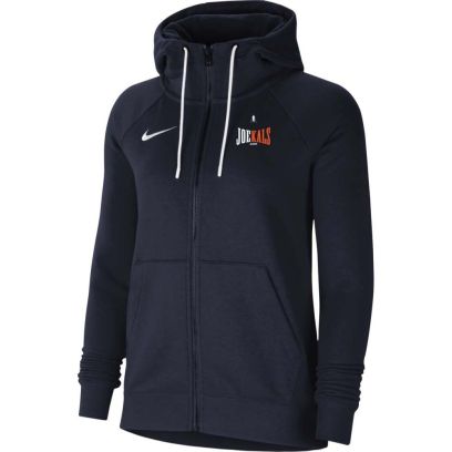 Sudadera con zip y capucha Nike Joe Kals Azul Marino para mujer