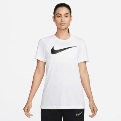 T-shirt Nike Team Club 20 Blanc pour Femme CW6967-100