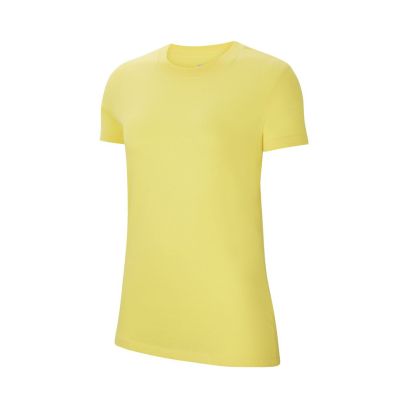 T-shirt Nike Team Club 20 Jaune pour Femme CZ0903-719
