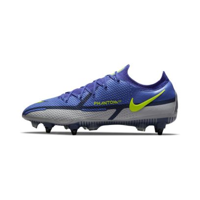 Chaussures de football Nike Phantom GT2 Elite SG Pro bleues DC0753-570