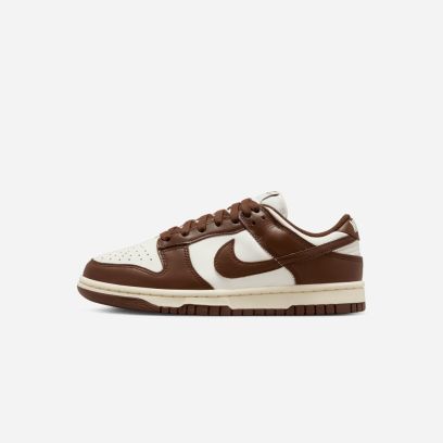 Chaussures Nike Dunk Low Blanc & Marron pour Femme DD1503-124