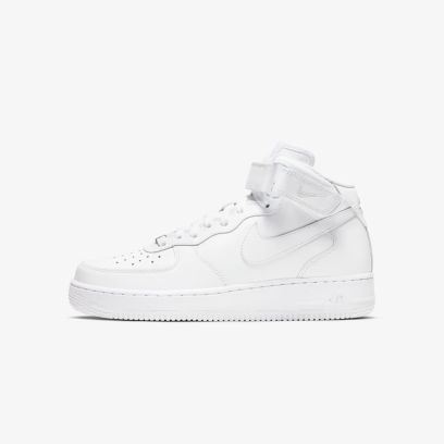 chaussures nike air force 1 07 mid blanc pour femme dd9625 100