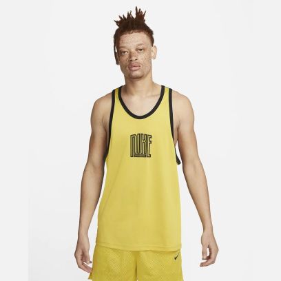 Camiseta sin mangas Nike Dri-FIT Amarillo para hombre