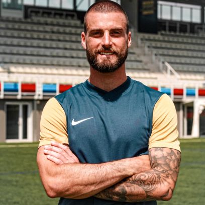 maillot nike tiempo premier ii marine or pour homme dh8035 411