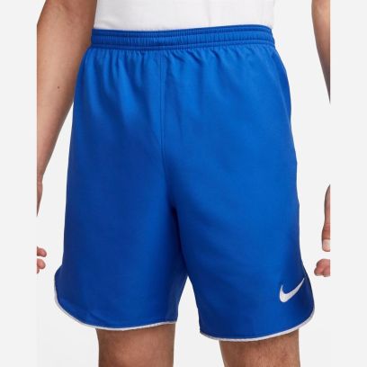 short de football nike laser 5 bleu royal pour homme dh8111 463