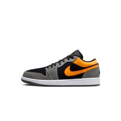 Chaussures Air Jordan 1 Low Se Gris & Orange pour Homme