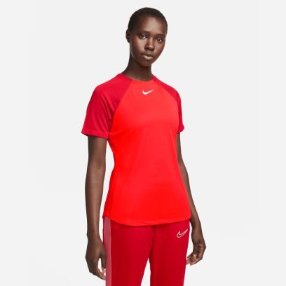 Camiseta Nike Academy Pro Rojo Carmesí para mujer