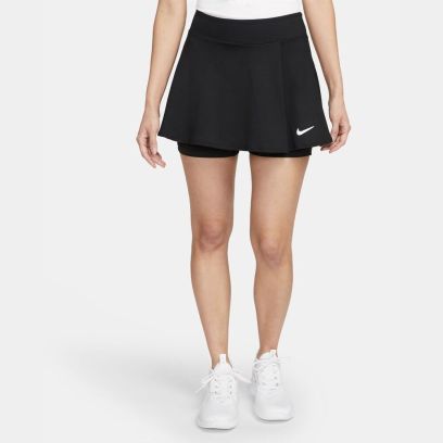 jupe nikecourt dri fit victory noir pour femme dh9552 010