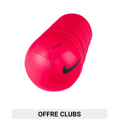 Set of balls Nike Pitch Team Pink for unisex